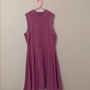 girls nicole miller rhinestone dress